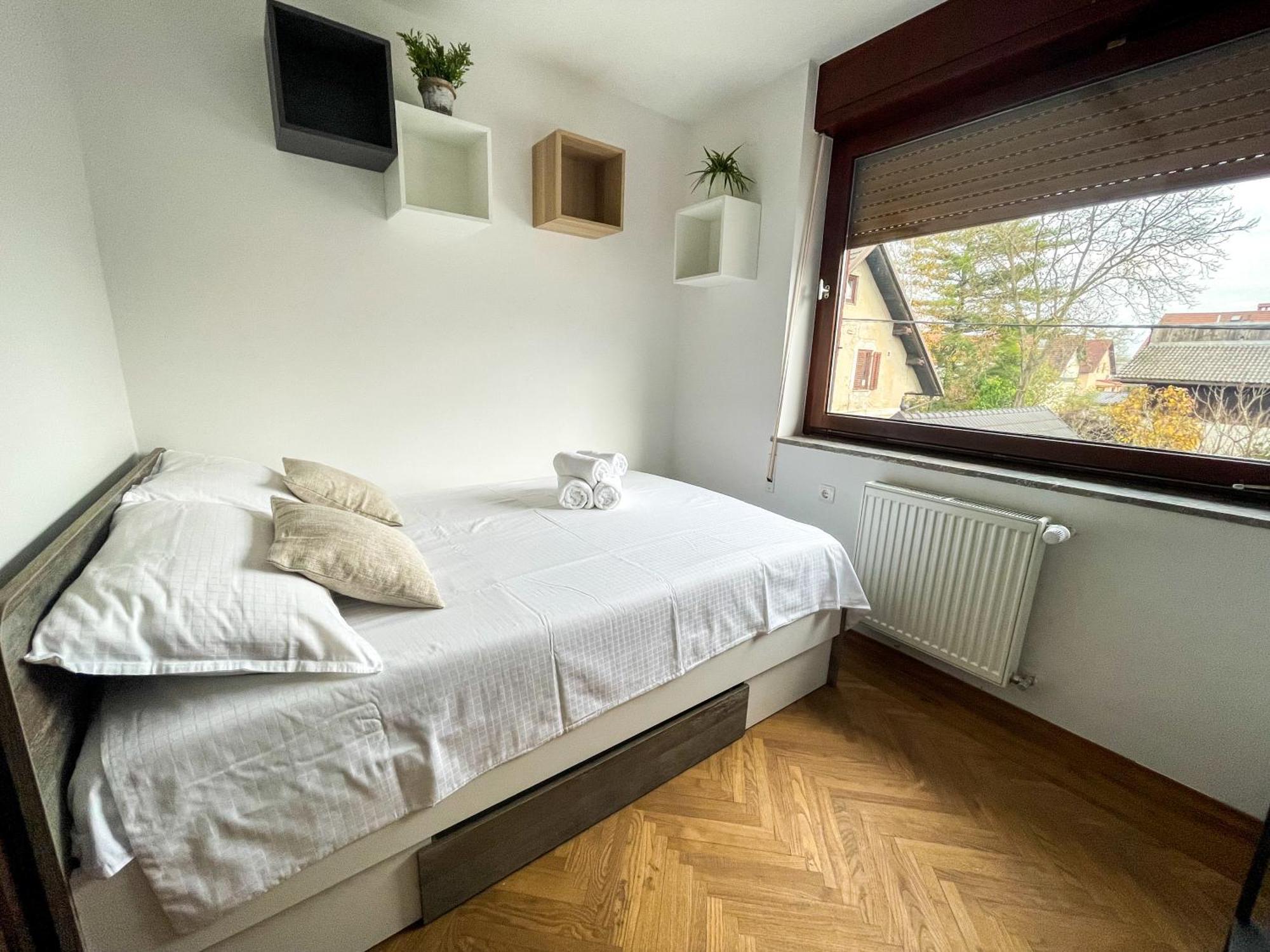 Spacious Cozy Apartment Liubliana Exterior foto